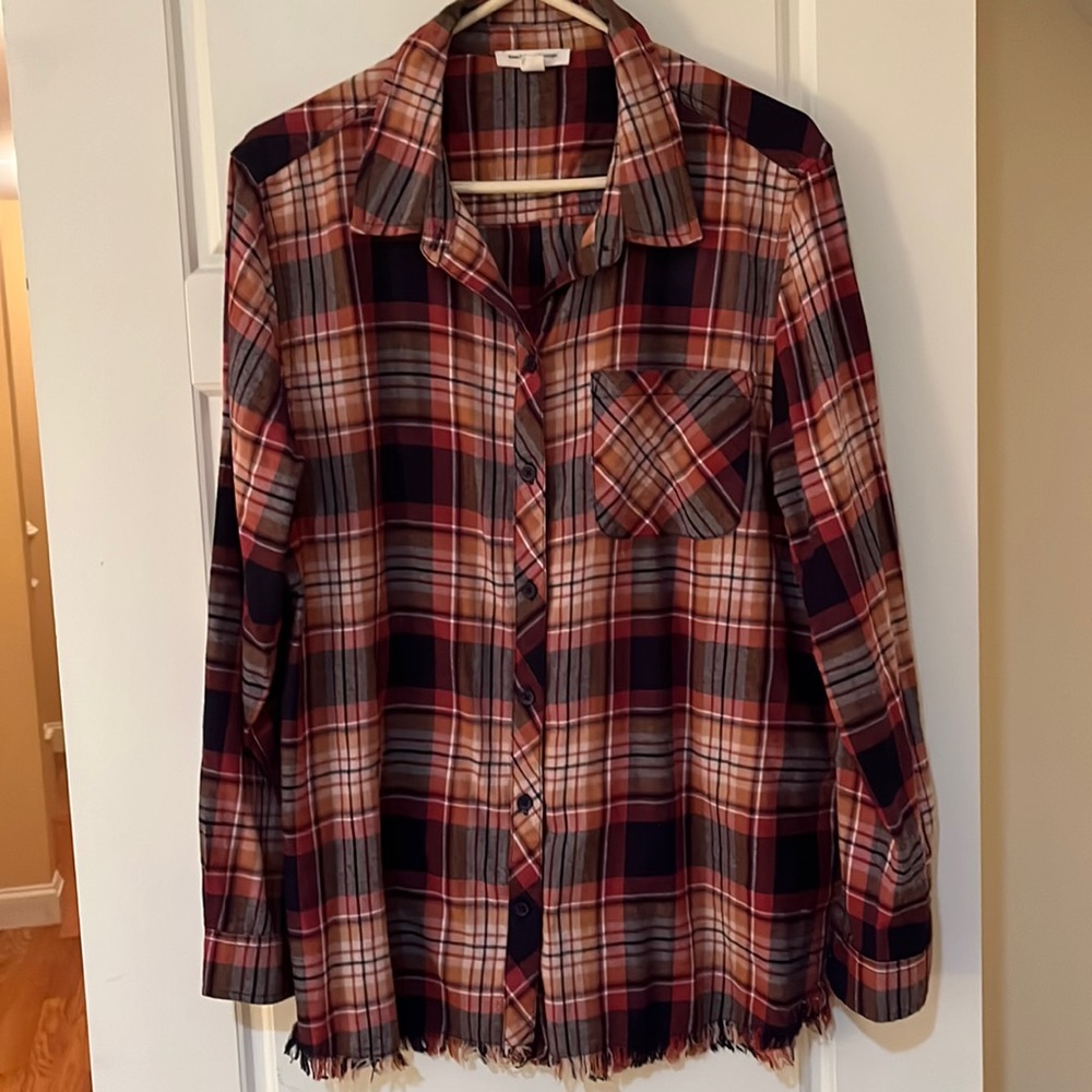 Beachlunchlounge 100% Cotton Flannel Shirt